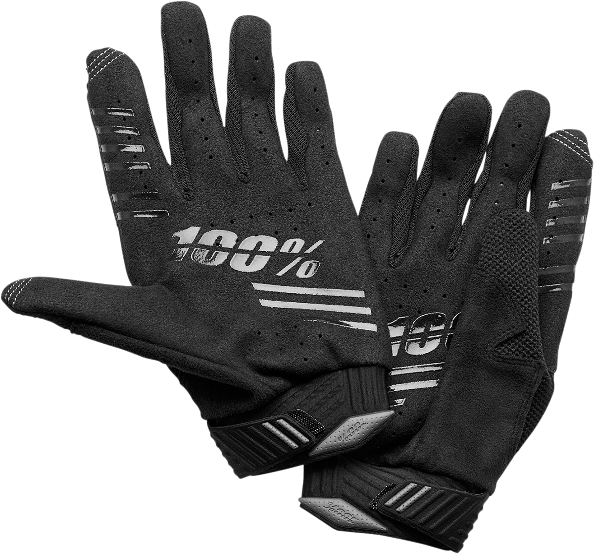 100% R-Core Gloves - Black - 2XL 10027-00004 - Electrek Moto
