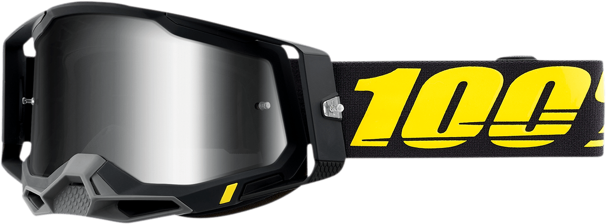 100% Racecraft 2 Goggles - Arbis - Silver Mirror 50121-252-06 - Electrek Moto