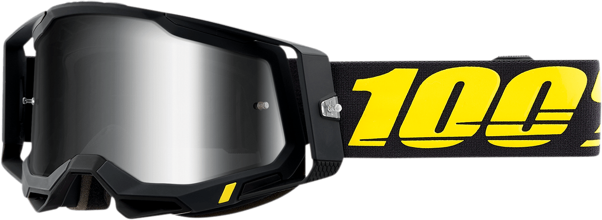 100% Racecraft 2 Goggles - Arbis - Silver Mirror 50121-252-06 - Electrek Moto