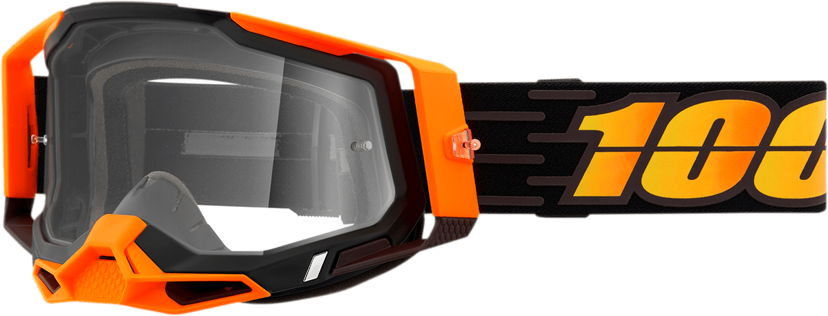 100% Racecraft 2 Goggles - Costume 2 - Clear 50121-101-15 - Electrek Moto