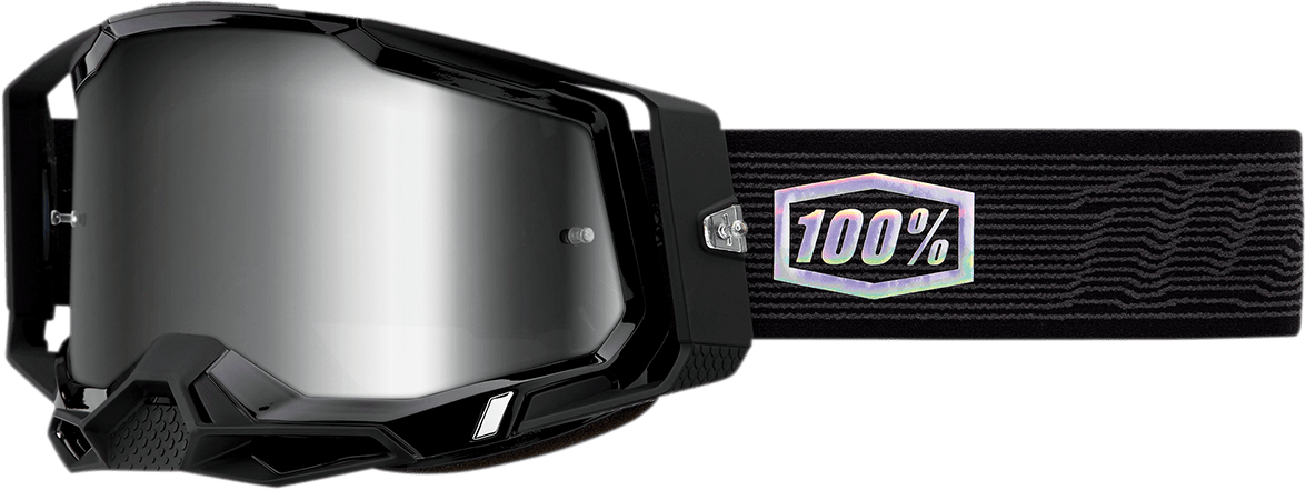 100% Racecraft 2 Goggles - Topo - Silver Mirror 50010-00015 - Electrek Moto