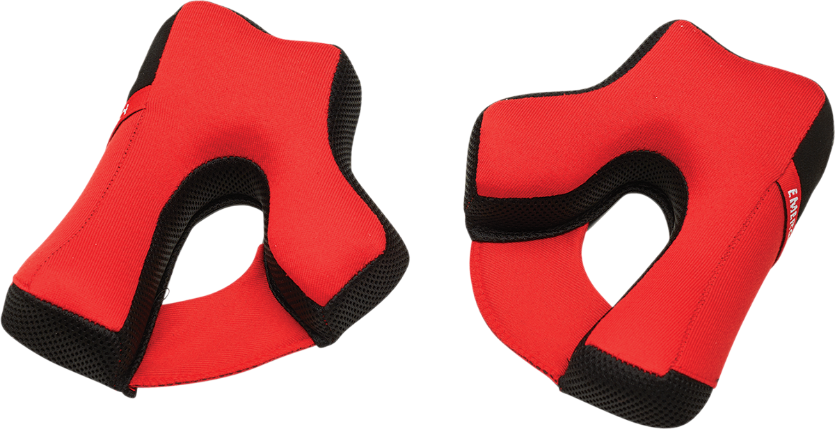 THOR Reflex Cheek Pads - Red - Large 0134-2837