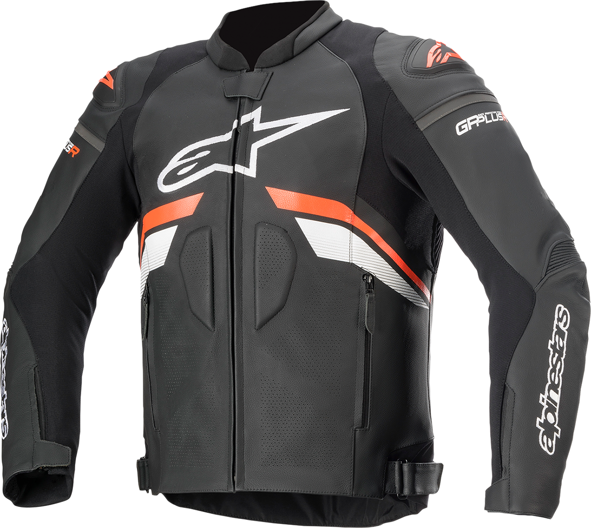 ALPINESTARS GP Plus R v3 Leather Jacket - Black/Red/White - US 50 / EU 60 3100620-1321-60