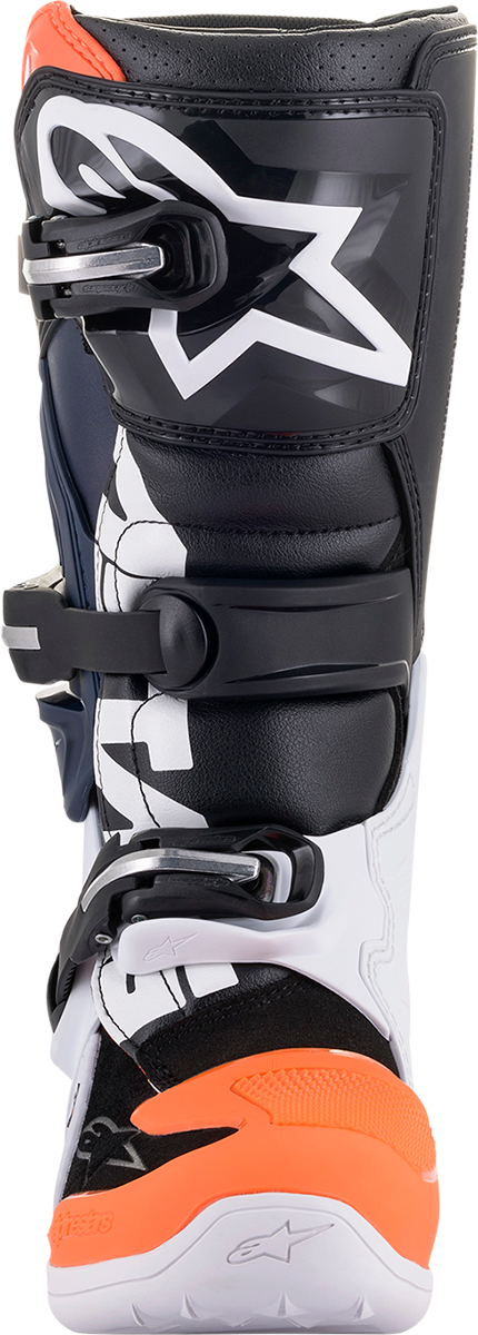 ALPINESTARS Tech 7S Boots - Black/Orange/White - US 3 2015017-1241-3