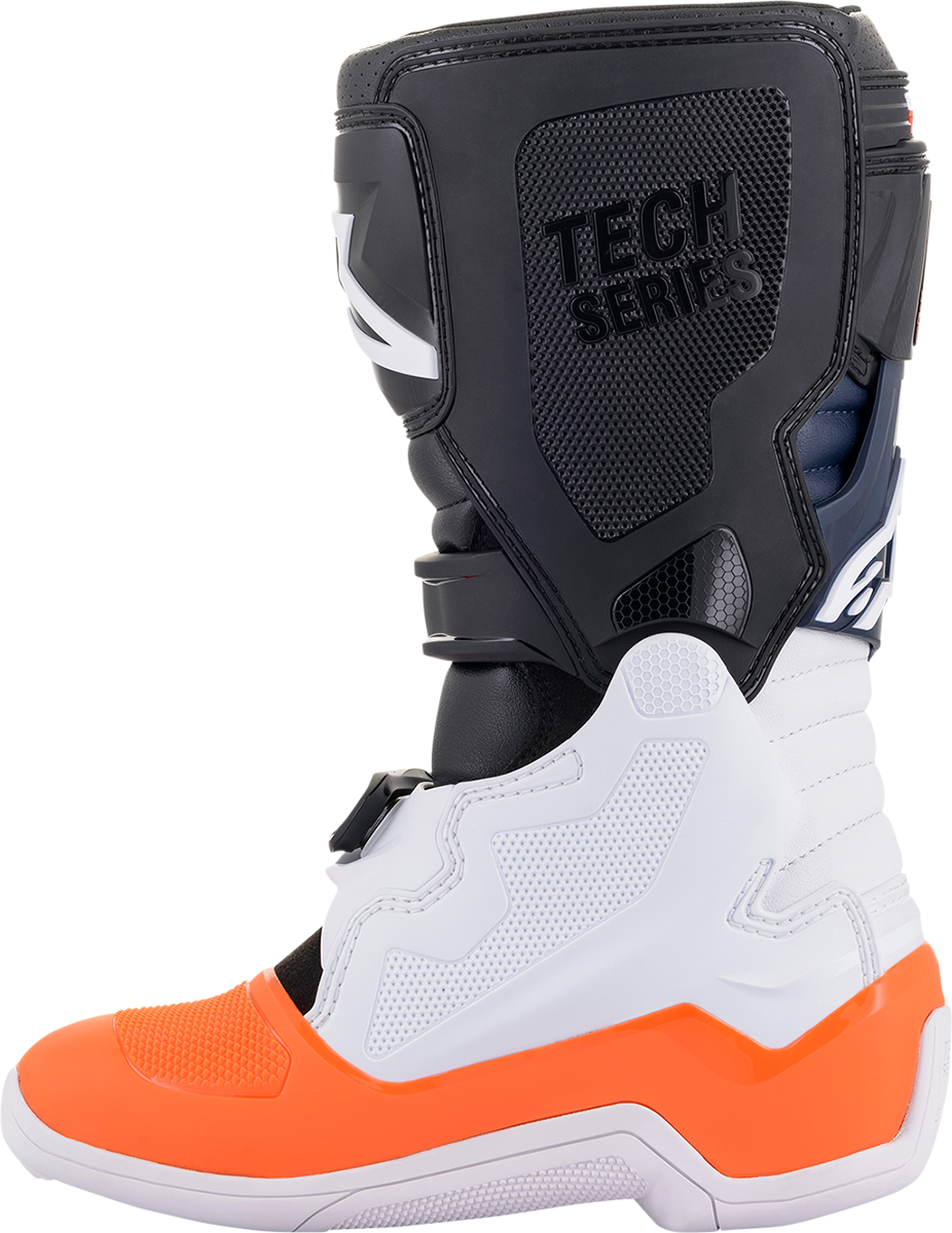 ALPINESTARS Tech 7S Boots - Black/Orange/White - US 3 2015017-1241-3