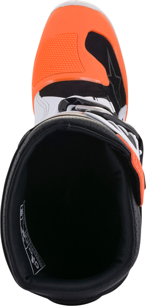 ALPINESTARS Tech 7S Boots - Black/Orange/White - US 3 2015017-1241-3