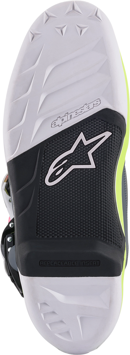 ALPINESTARS Tech 7 Boots - Black/Pink/White/Yellow - US 14 2012014-9076-14
