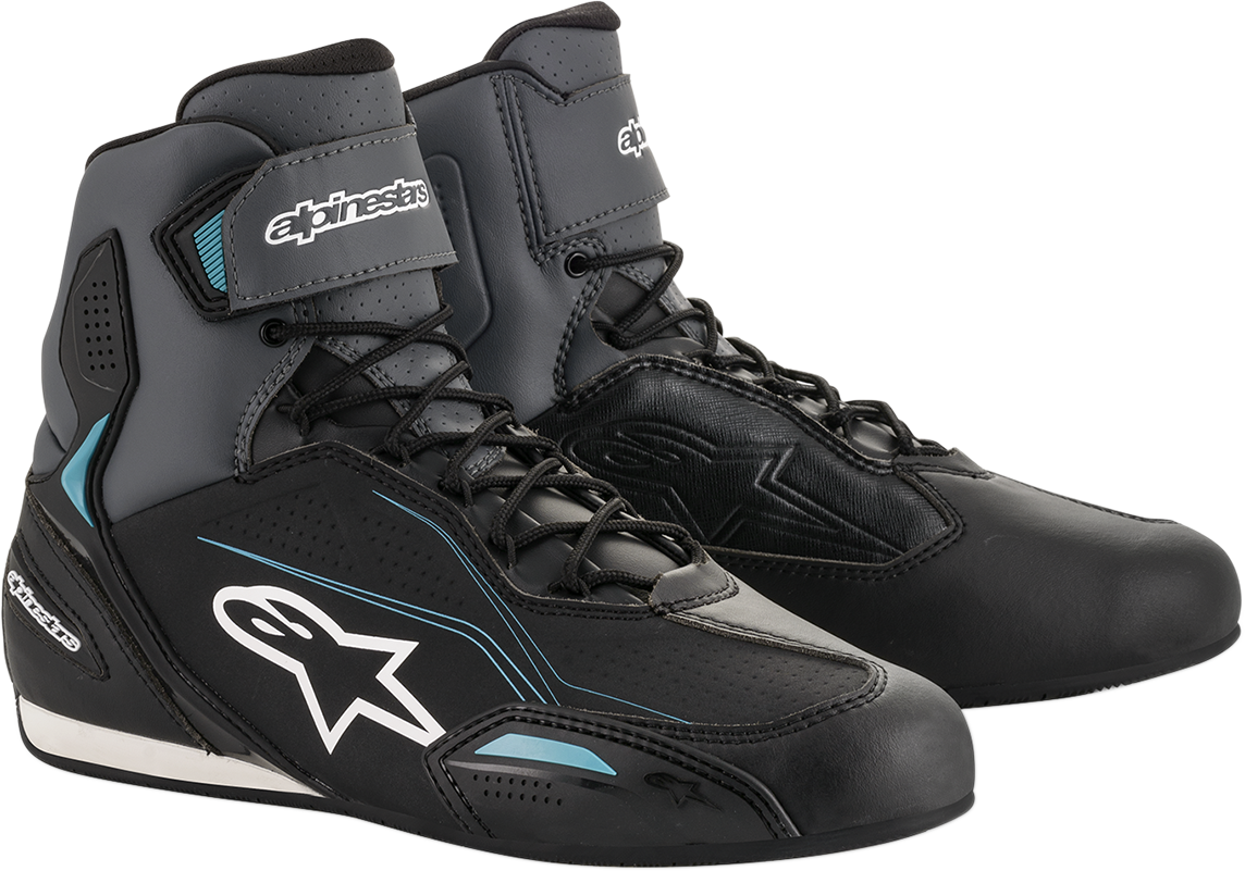 ALPINESTARS Stella Faster-3 Shoes - Black/Gray/Blue - US 6.5 251041911716.5