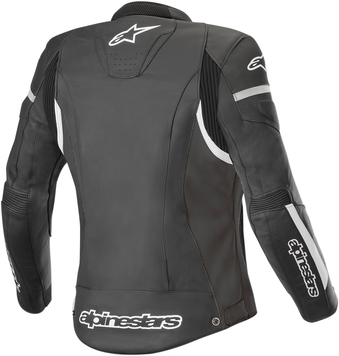 ALPINESTARS Stella Kira Leather Jacket - Black/White - US 4 / EU 40 3112019-12-40