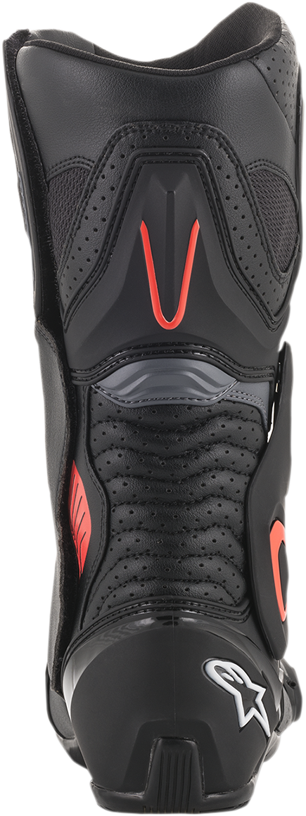 ALPINESTARS SMX-6 v2 Boots - Black/Gray/Red - Vented - US 10.5 / EU 45 2223017-1133-45