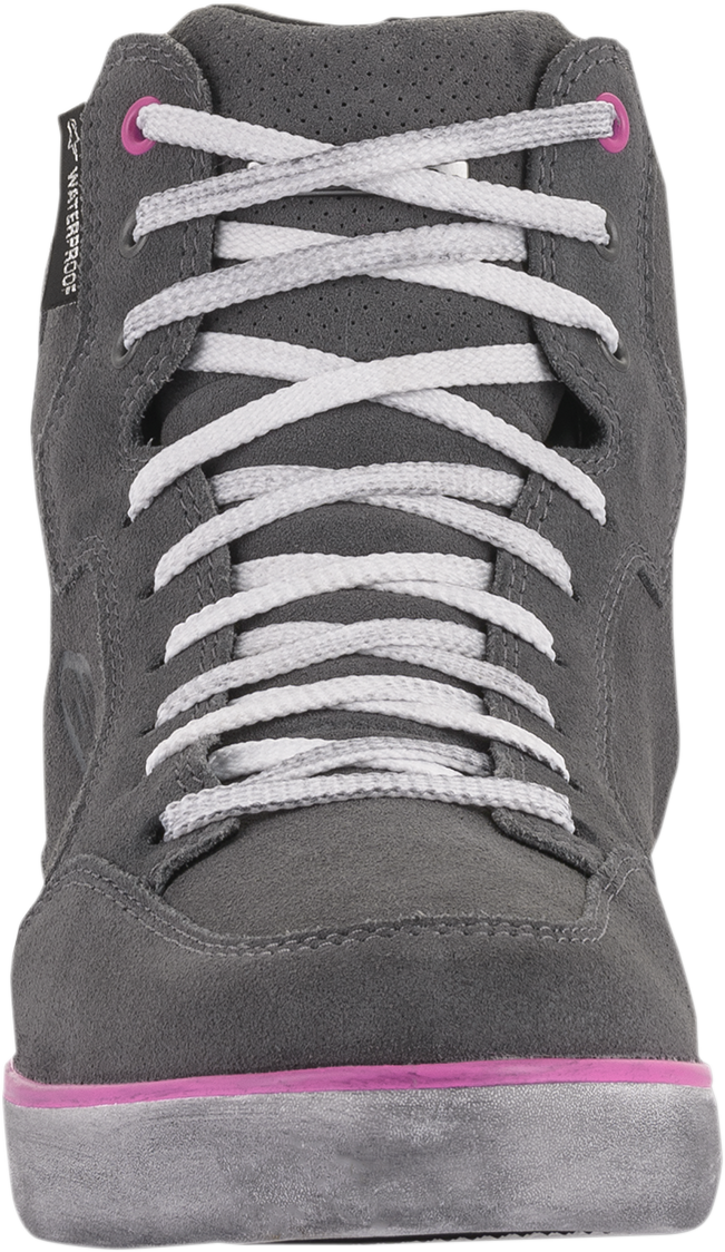 ALPINESTARS J-6 Waterproof Women's Shoes - Gray/Pink - US 10.5 2542220909510.5