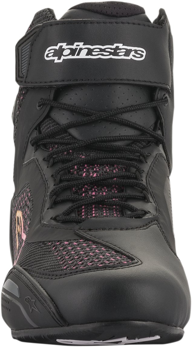 ALPINESTARS Stella Faster-3 Rideknit Shoes - Black/Yellow/Pink - US 11.5 2510520143911.5