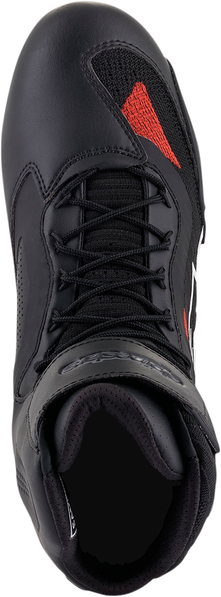 ALPINESTARS Faster-3 Rideknit Shoes - Black/Gray/Red - US 12 2510319116512