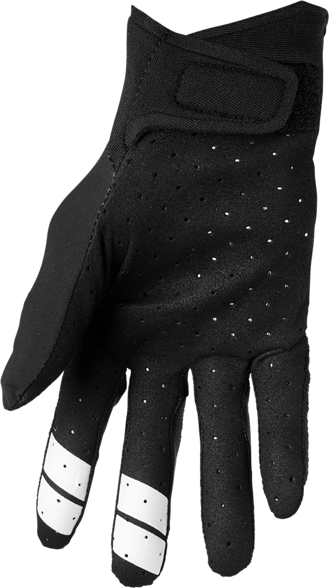 THOR Agile Hero Gloves - Black/White - Medium 3330-6706