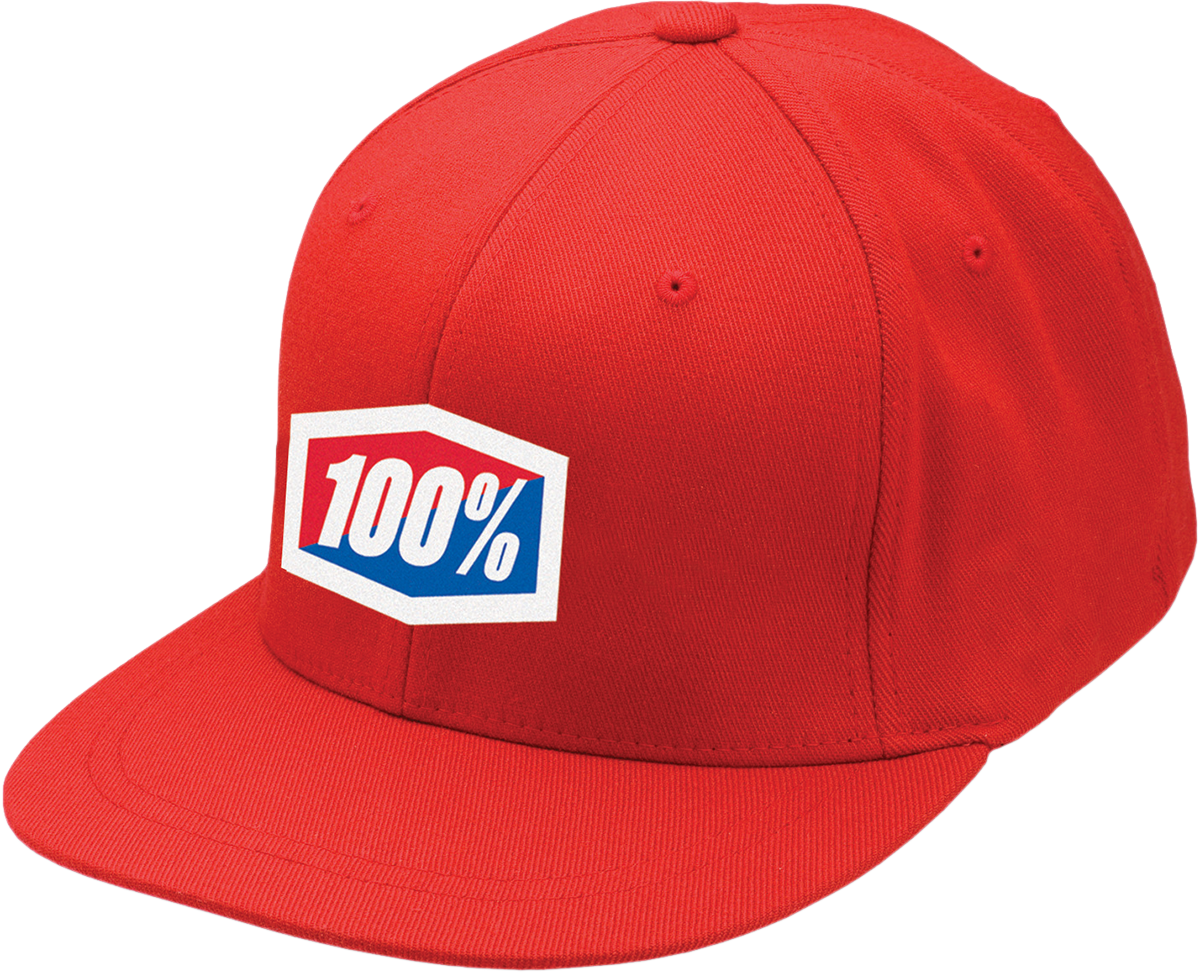 Official Hat - Flexfit - Red - Small/Medium