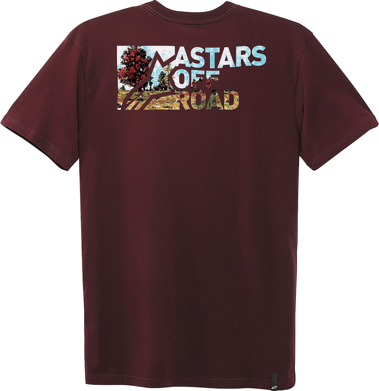 ALPINESTARS Painted T-Shirt - Maroon - 2XL 1232-722248382X