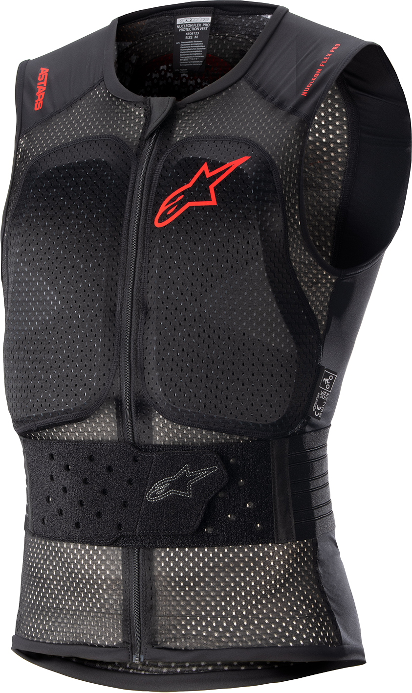ALPINESTARS Nucleon Flex Pro Protection Vest - Black/Red - Medium 6508123-009-M