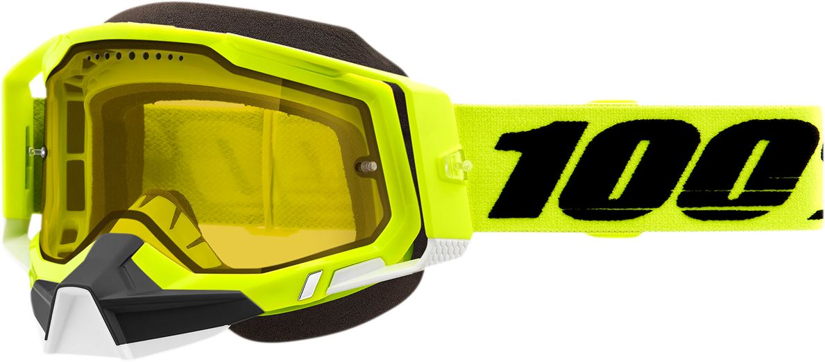 Racecraft 2 Snow Goggles - Fluo Yellow - Yellow