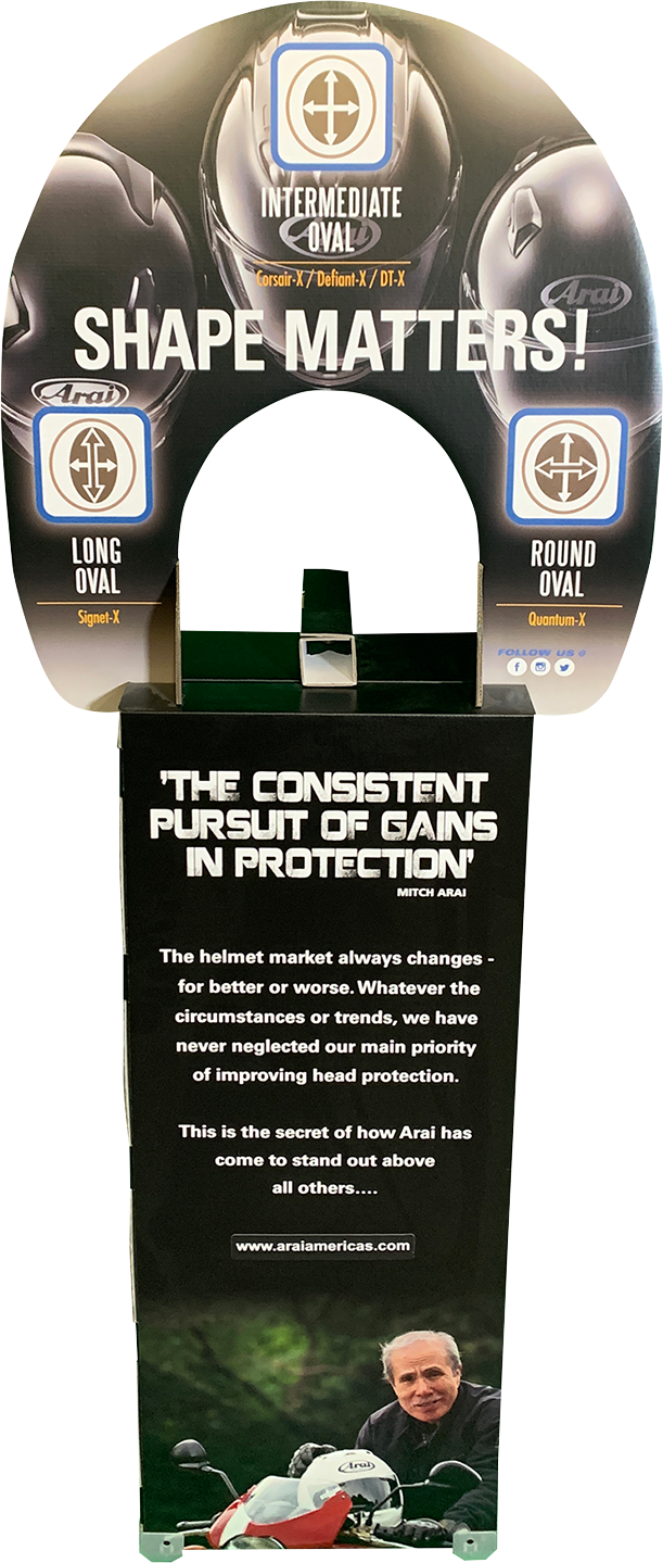 ARAI HELMETS Helmet Display 121495