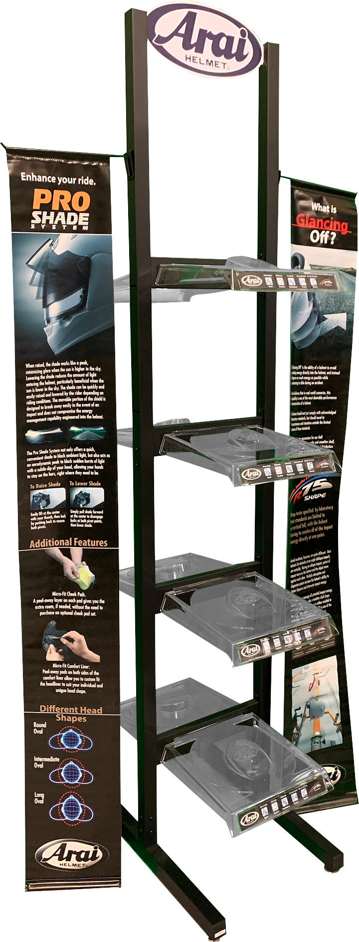 ARAI HELMETS Helmet Display - 1 of 2 12-1493