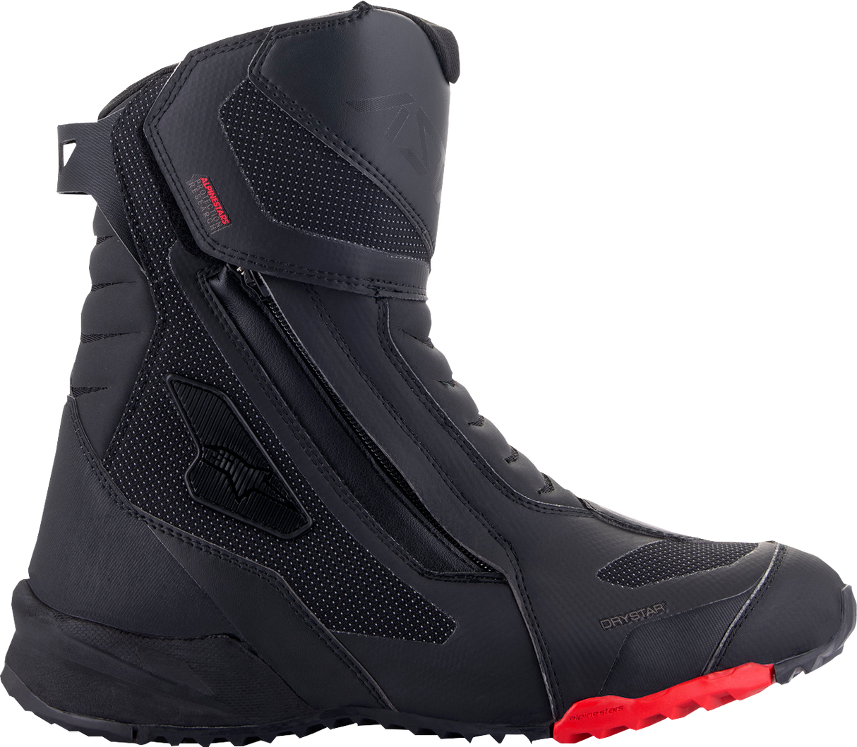 ALPINESTARS RT-7 Drystar Boots - Black/Red - US 11.5 / EU 45 2443023-13-45