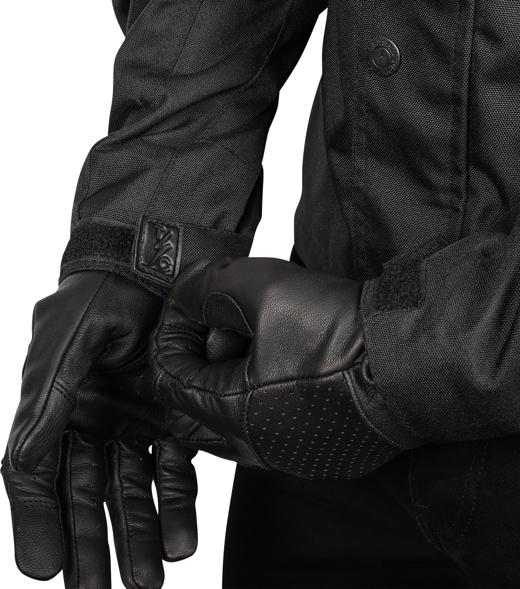 THRASHIN SUPPLY CO. Atlas v2 Riding Jacket - Black - Medium TMJ-09-09