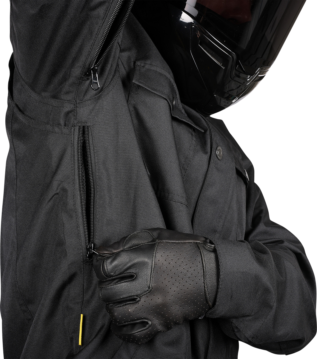 THRASHIN SUPPLY CO. Atlas v2 Riding Jacket - Black - Medium TMJ-09-09