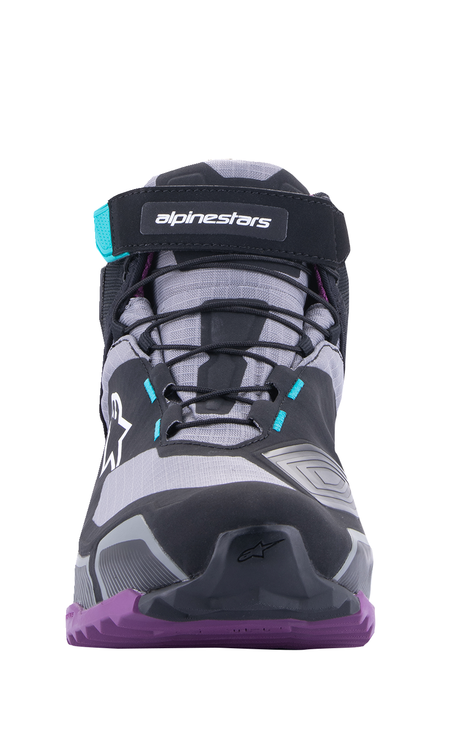 ALPINESTARS Stella CR-X Drystar Shoes - Black/Gray/Teal/Purple - US 11 2611523137011