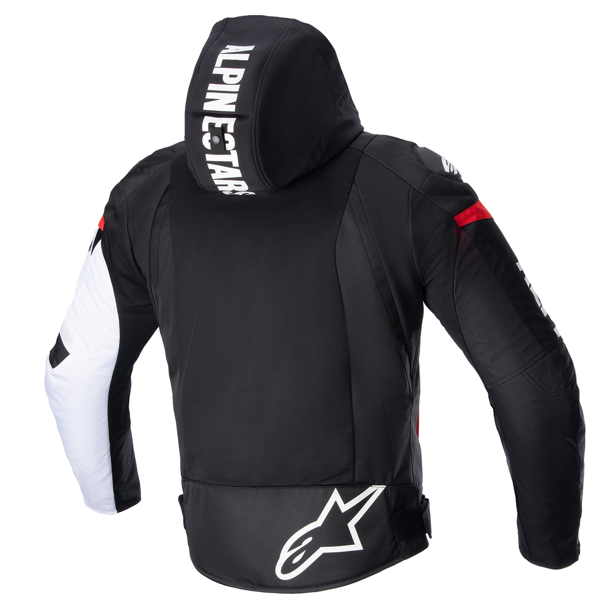 ALPINESTARS Zaca Air Jacket - Black/White/Red - 3XL 3306423-1231-3X