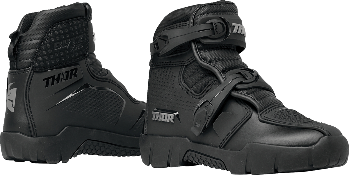 THOR Blitz XRS LTD Boot - Black/Gray - US 7 3410-2919 – Electrek Moto