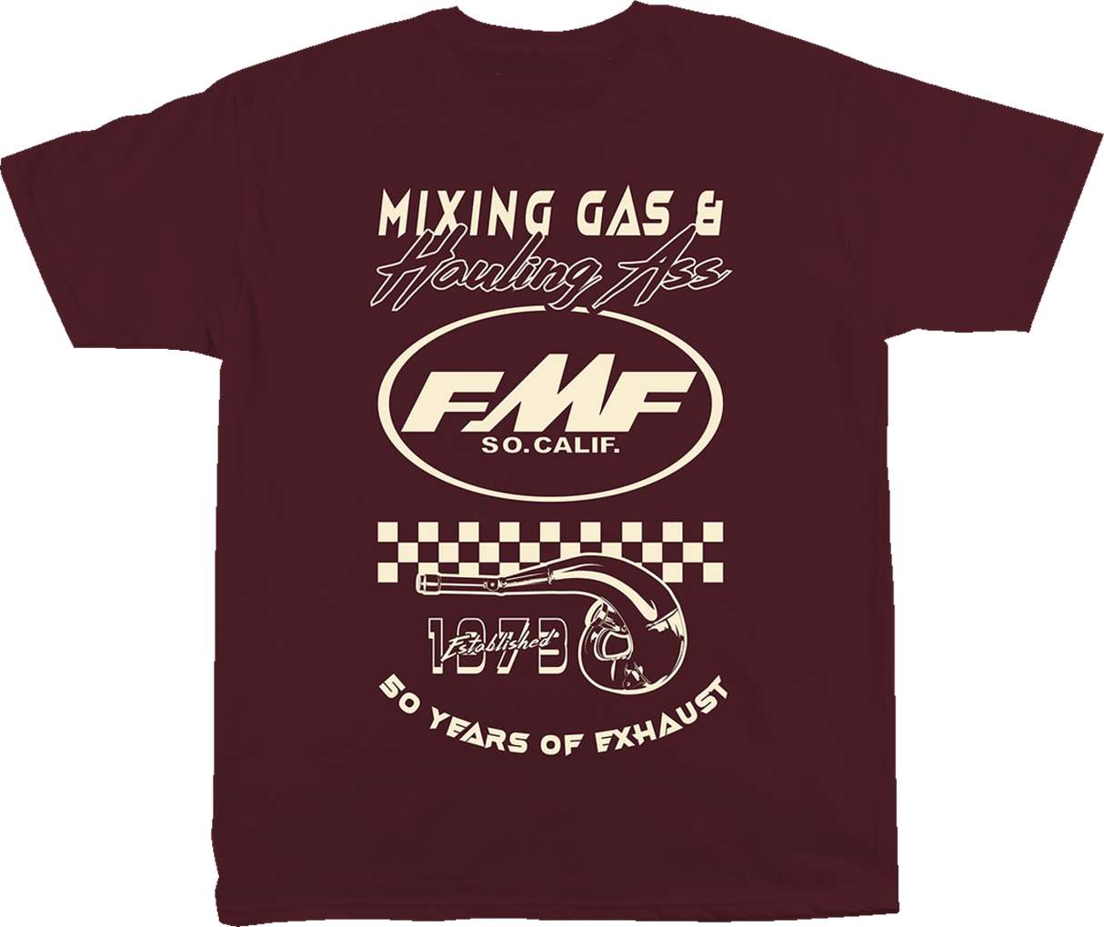 FMF Iconic T-Shirt - Maroon - Medium FA23118910MARMD