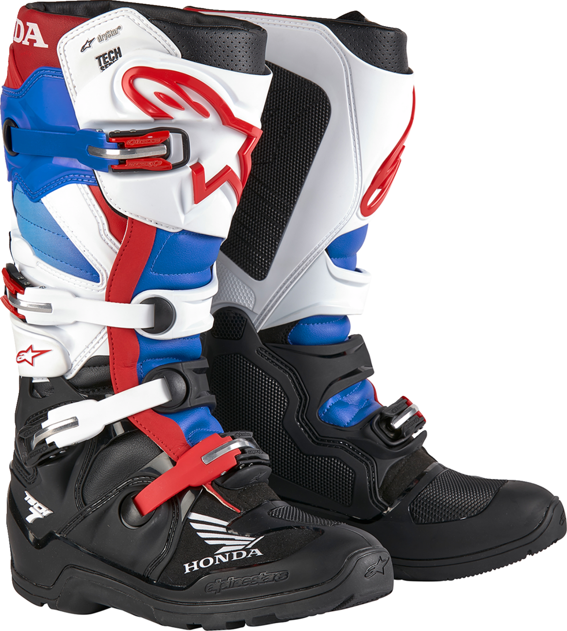 ALPINESTARS Tech 7 Enduro Drystar Boots - Black/White/Blue/Red - US 8 2012723-1272-8