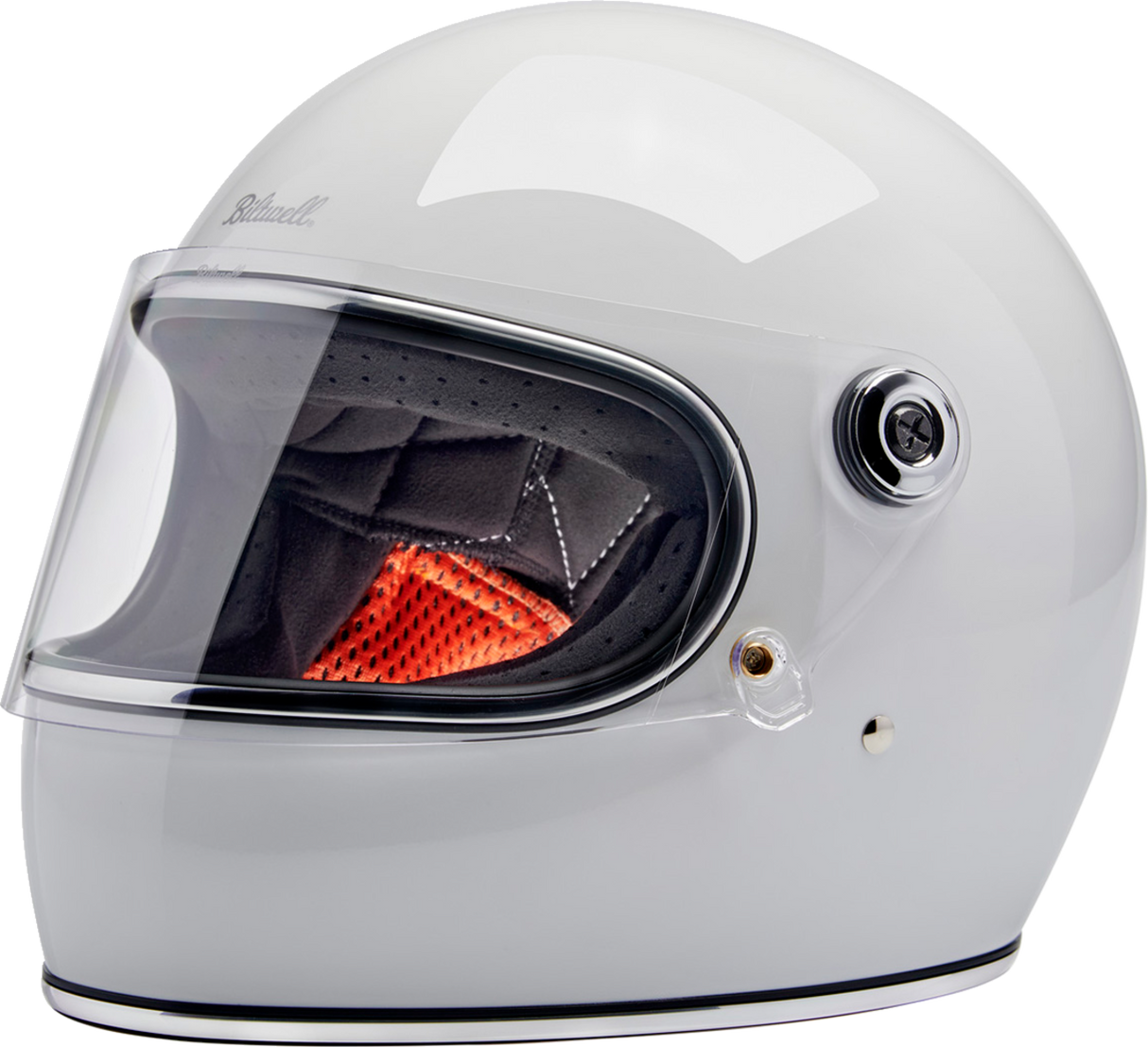 BILTWELL Gringo S Helmet - Gloss White - Medium 1003-104-503