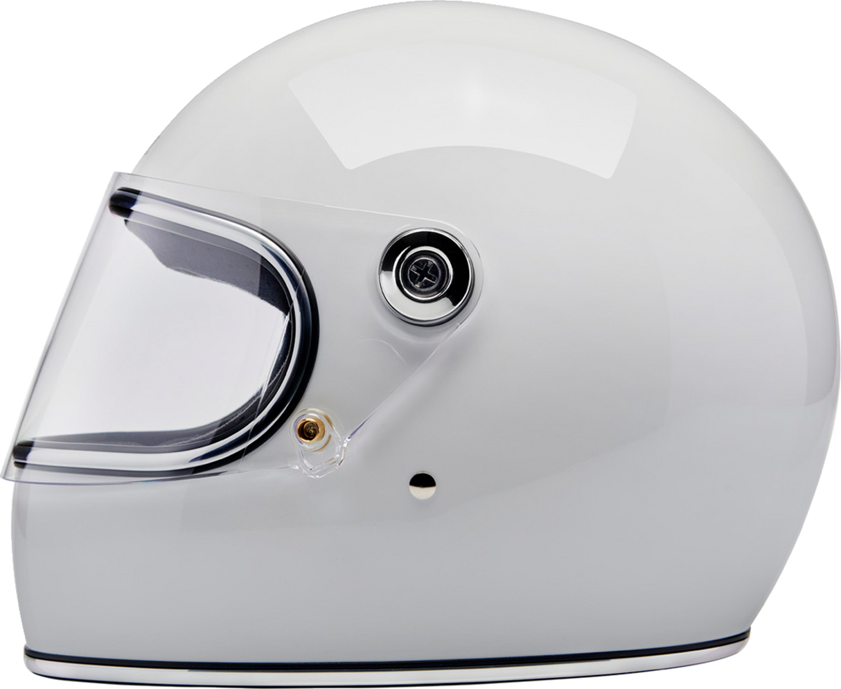 BILTWELL Gringo S Helmet - Gloss White - Small 1003-104-502