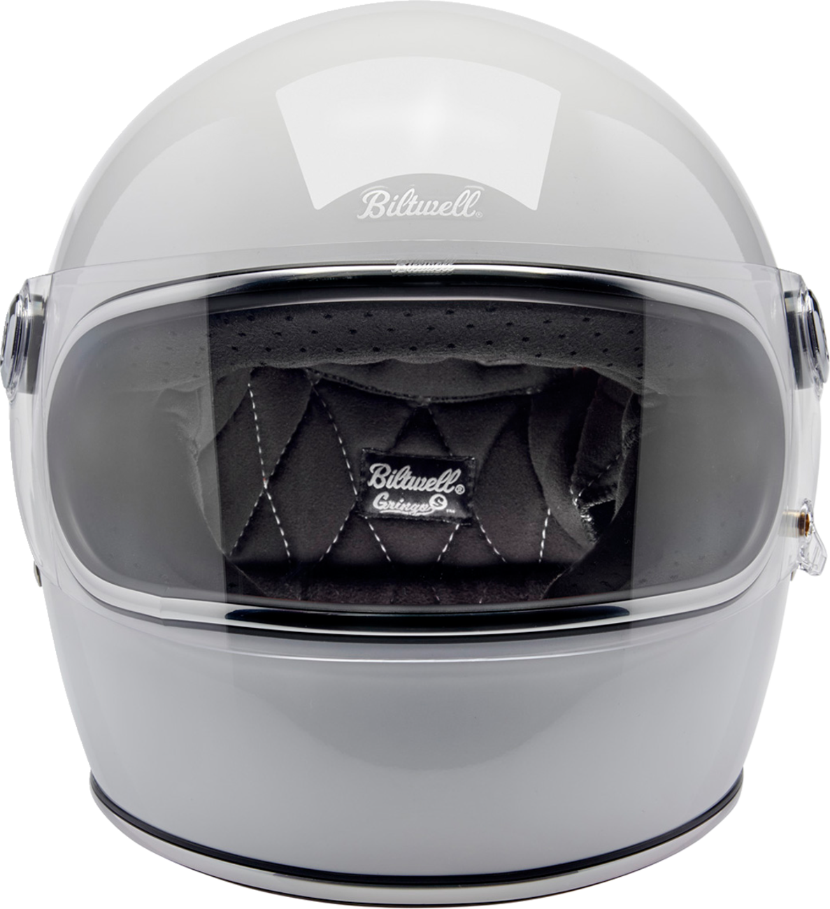 BILTWELL Gringo S Helmet - Gloss White - Small 1003-104-502