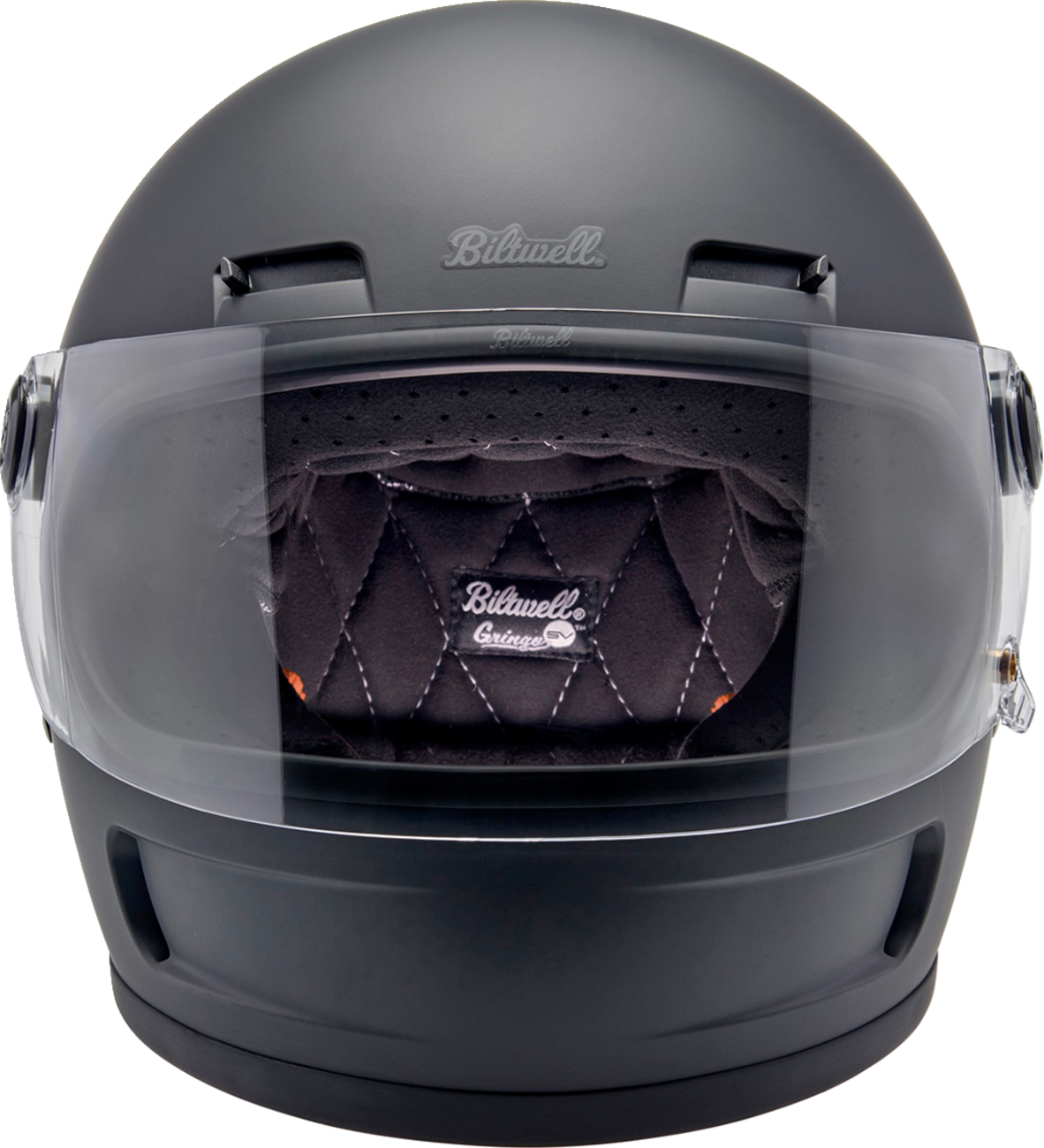 BILTWELL Gringo SV Helmet - Flat Black - Small 1006-201-502