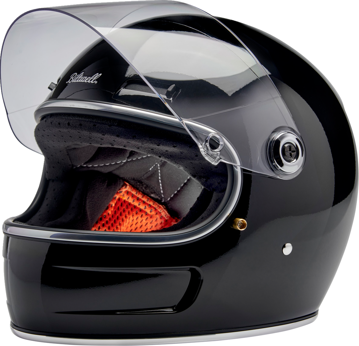 BILTWELL Gringo SV Helmet - Gloss Black - Small 1006-101-502