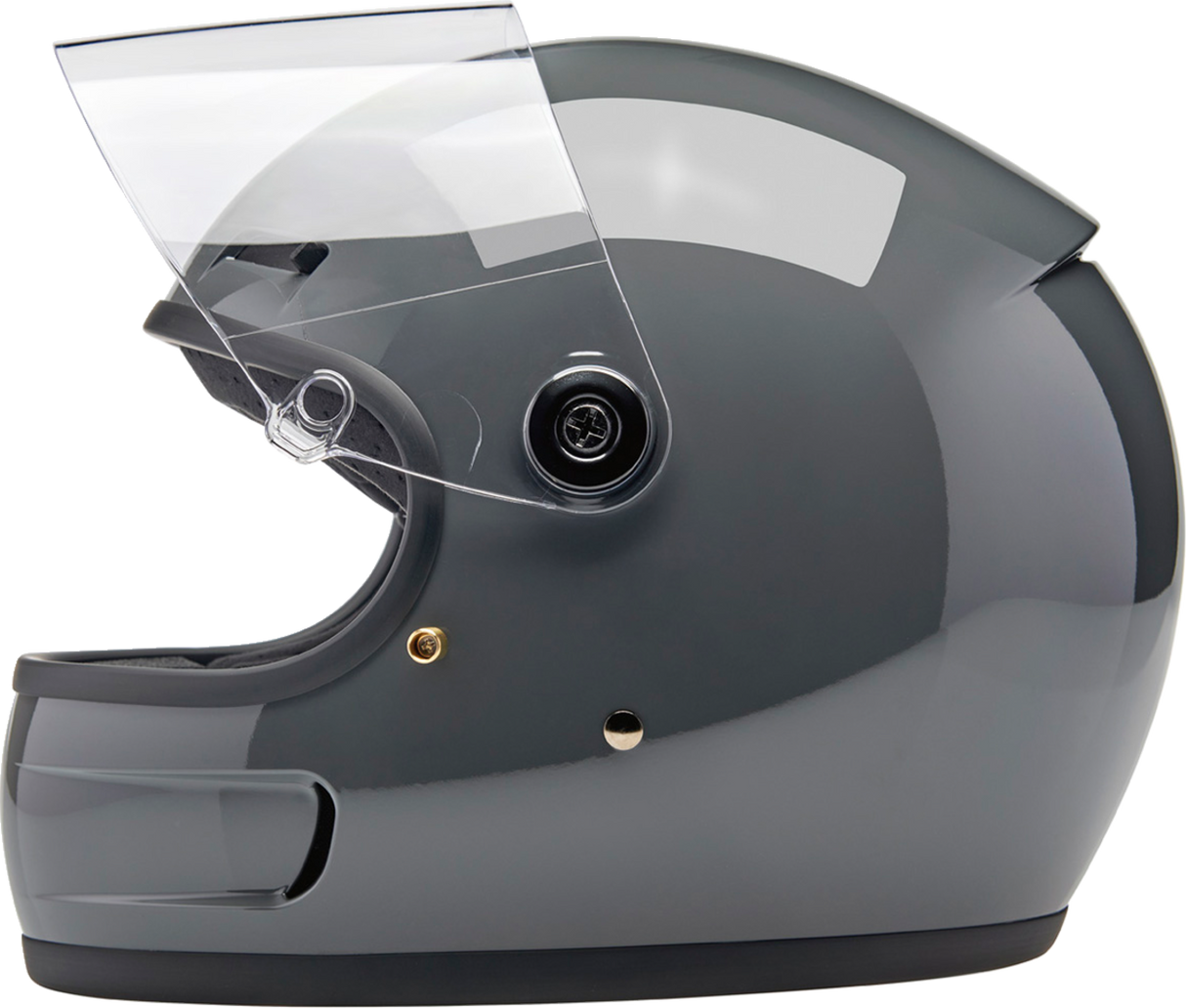 BILTWELL Gringo SV Helmet - Gloss Storm Gray - Small 1006-109-502