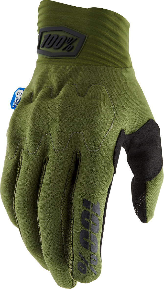 Cognito Smart Shock Gloves - Army Green/Black - XL