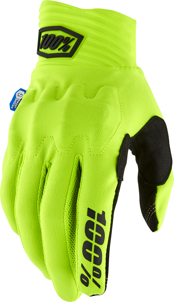 Cognito Smart Shock Gloves - Fluorescent Yellow - XL