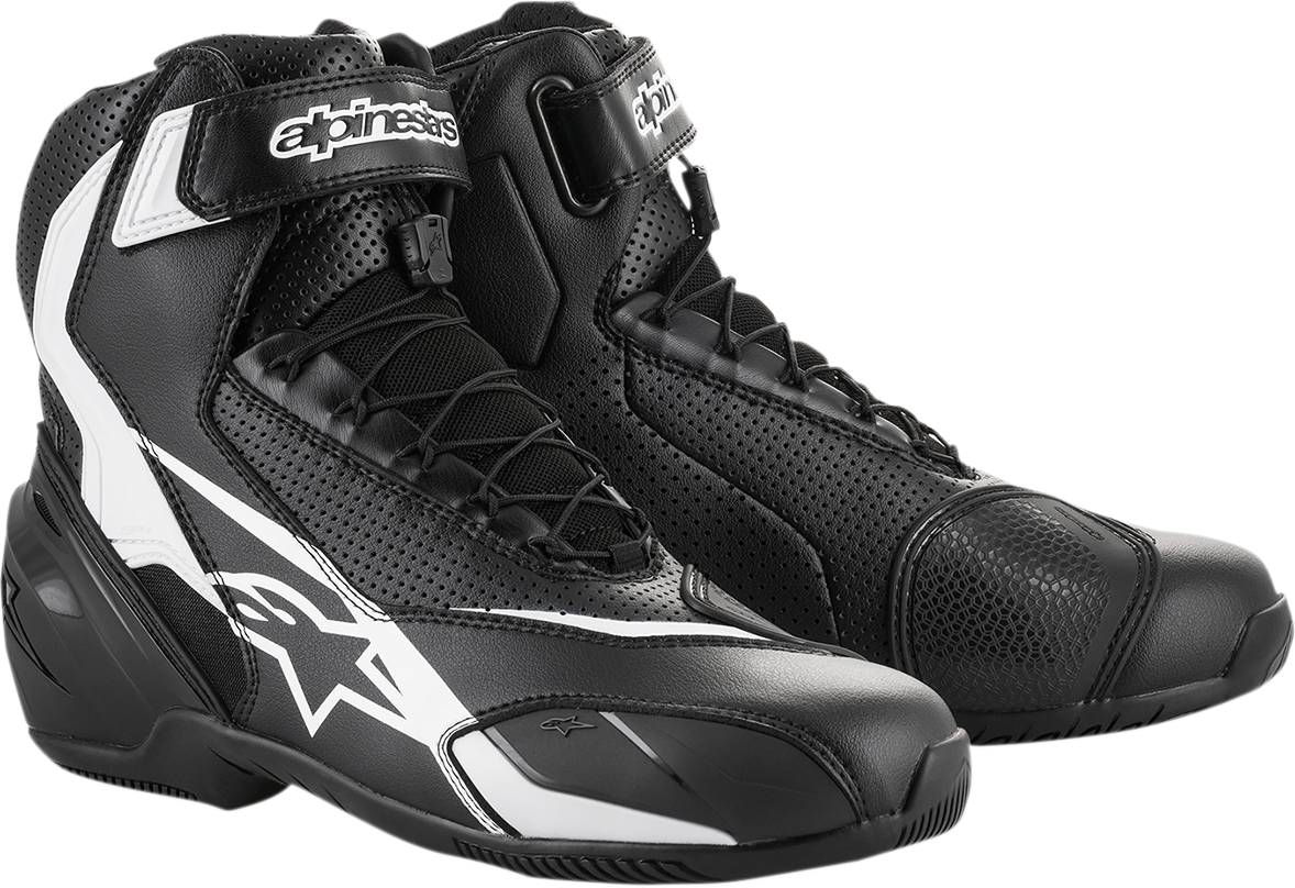 ALPINESTARS SP-1 v2 Vented Shoes - Black/White - US 6.5 / EU 40 25113181240
