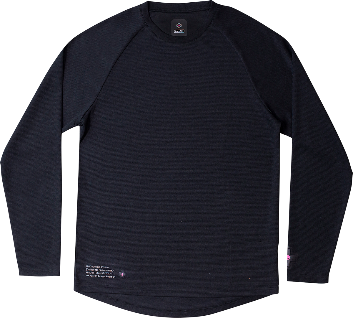 Riders Long-Sleeve Jersey - Black - XS