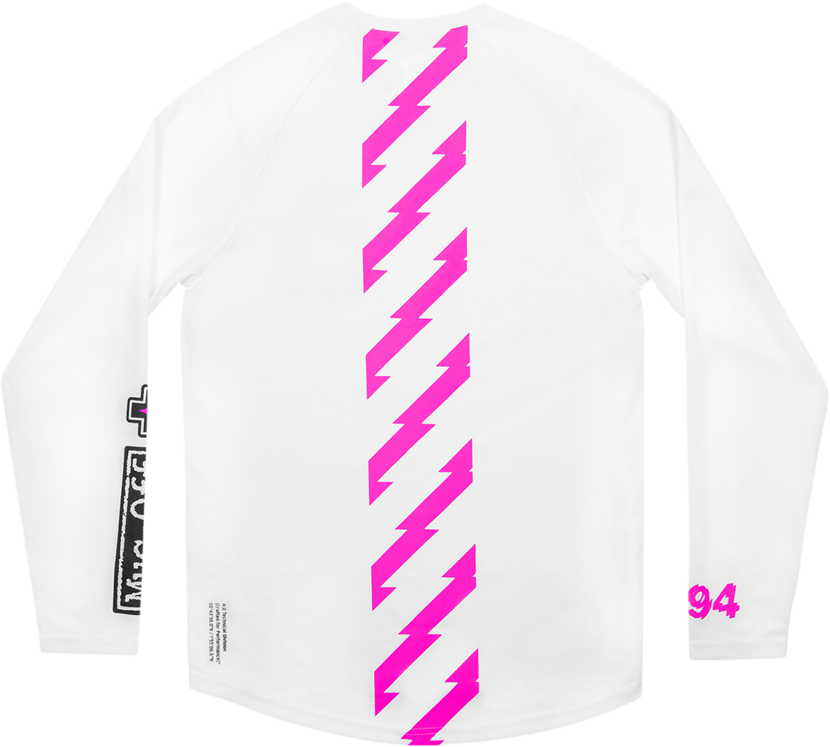 Riders Long-Sleeve Jersey - White - XS
