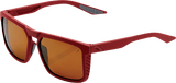 100% Renshaw Glasses - Crimson - Bronze 61038-392-73 - Electrek Moto