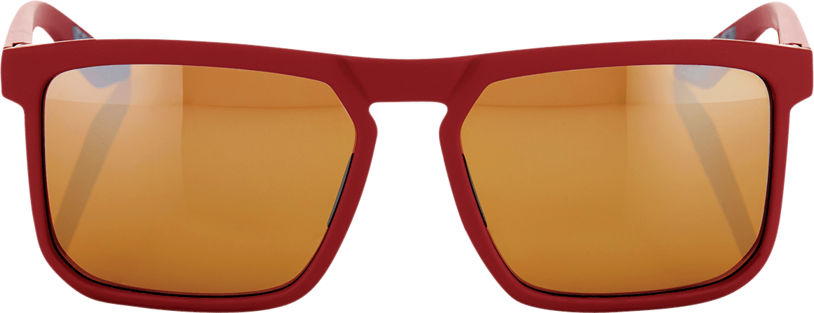 100% Renshaw Glasses - Crimson - Bronze 61038-392-73 - Electrek Moto