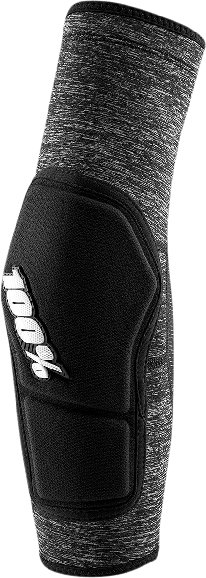 100% Ridecamp Elbow Guards - Gray/Black - Large 70000-00007 - Electrek Moto