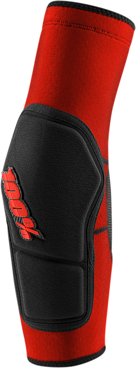100% Ridecamp Elbow Guards - Red/Black - Large 70000-00011 - Electrek Moto