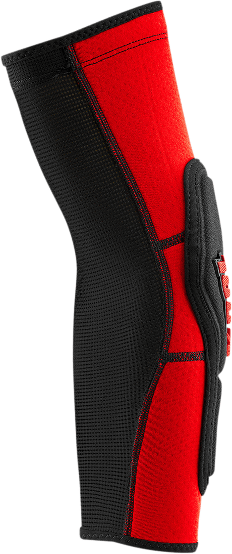 100% Ridecamp Elbow Guards - Red/Black - Medium 70000-00010 - Electrek Moto