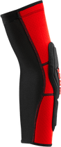 100% Ridecamp Elbow Guards - Red/Black - Medium 70000-00010 - Electrek Moto