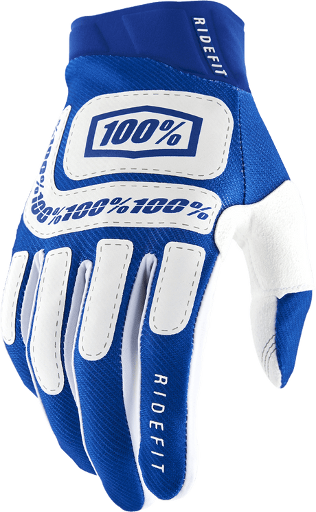 100% Ridefit Gloves - Bonita - Large 10010-00032 - Electrek Moto